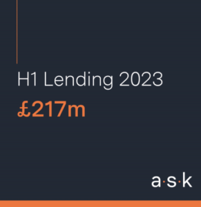 ASK announces H1 lending figures for 2023