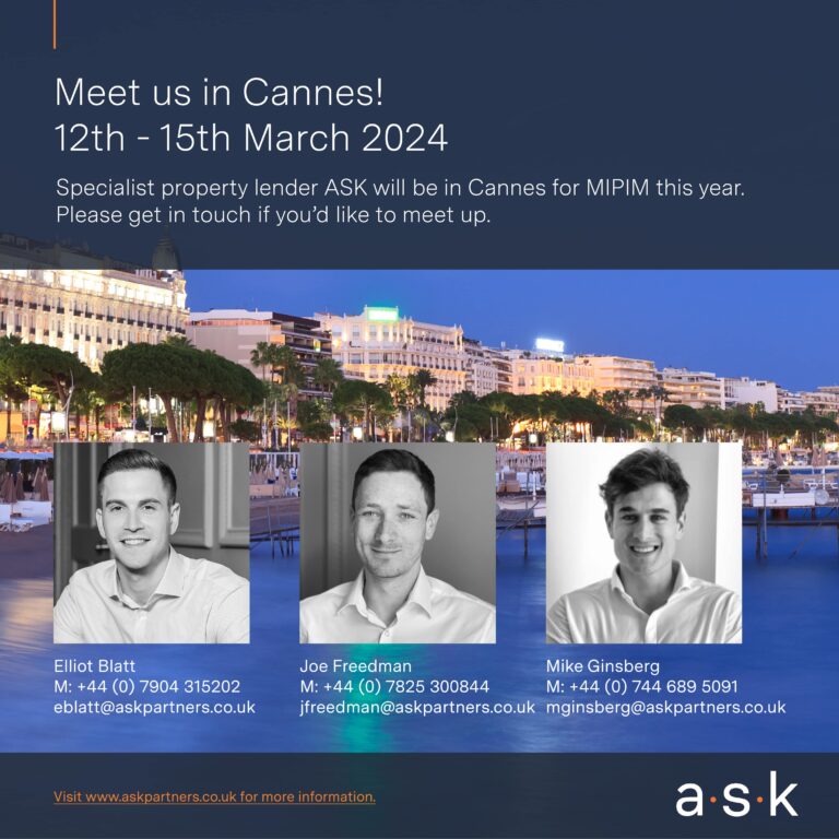 ASK will be in Cannes for MiPIM 2024