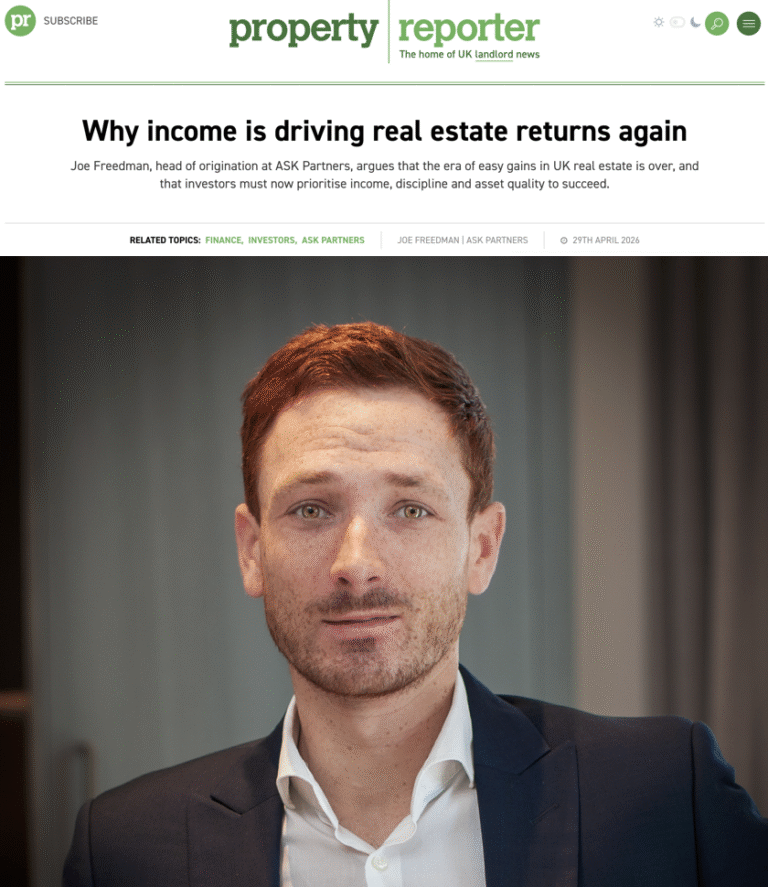 Joe Freedman comments on the new income-led market